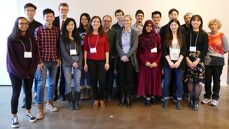 2017-18 Undergraduate award winners, donors and guests