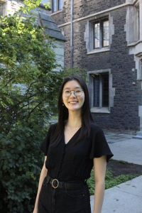 Portrait of PhD student Amy Huang