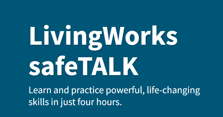 Decorative title image for LivingWorks SafeTalk Training