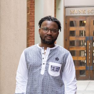 Portrait of Professor Moussa Blimpo of the Munk School.