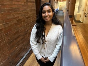 Portrait of PhD student Niketana Kannan at Max Gluskin House