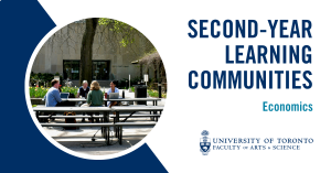Decorative title image for Second Year Economics Learning Communities
