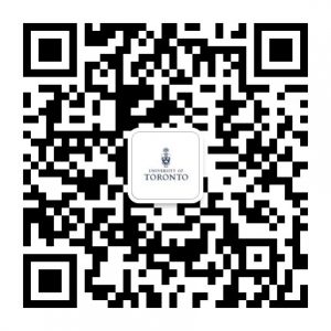 QR code for UofT WeChat channel