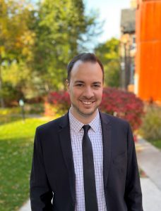 Photograph of William Arbour, PhD candidate of the Dept of Economics, University of Toronto